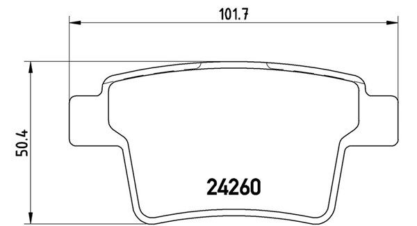 MAGNETI MARELLI Комплект тормозных колодок, дисковый тормоз 363700424063